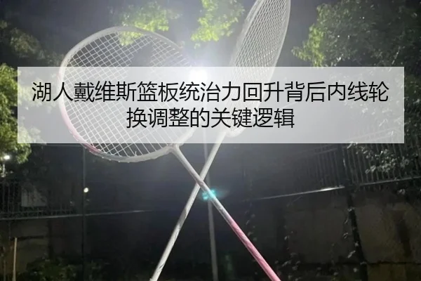 湖人戴维斯篮板统治力回升背后内线轮换调整的关键逻辑